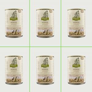 Karma mokra dla psa Isegrim I Konina, aronia, grzyby i dzikie zioła dla psów dorosłych 400g PROMOCJA 5 + 1 GRATIS