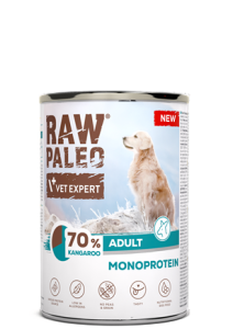 Karma dla psa RAW PALEO I Kangur  Monoprotein I 400g