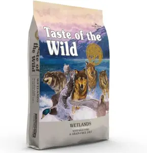 Taste of the Wild Wetlands I z pieczoną kaczką, przepiórką i indykiem I 12,2 kg