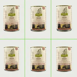 Karma dla psa Isegrim I Forest Mięso z renifera, jeżyny, grzyby i dzikie zioła dla psów dorosłych I 400g PROMOCJA 5 + 1 GRATIS