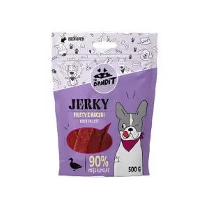 Przysmak dla psa Mr. Bandit Jerky - filety z kaczki 500g