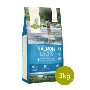 Isegrim | Łosoś + jagody i dzikie zioła | dla Psa | Worek 3kg | dla Młodych Psów
