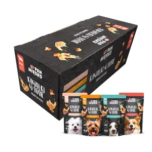 Pan Mięsko Karma mokra dla psa Kawałki w sosie Mix smaków 4x7 szt 