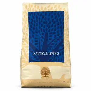 Karma dla psa Nautical Living – łosoś, pstrąg, śledź | Essential Foods 10kg  Puszka 800g Isegrim GRATIS