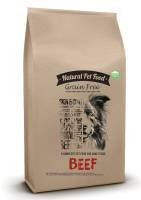 Karma dla Psa bezzbożowa z  Wołowiną Angus, batatami i marchewką - Natural Pet Food 12kg