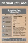 Natural Pet Food Grain Free Jagnięcina