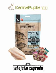 Przysmak dla psa Wiejska Zagroda Białoryb 100g