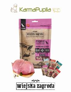 Przysmak dla psa Wiejska Zagroda z wieprzowiną / szynką 100g
