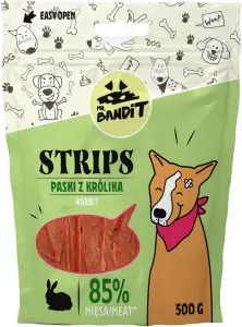 Przysmak dla psa Mr. Bandit Stips paski z królika 500g