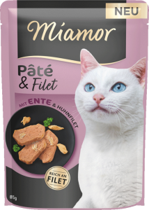 Miamor Pasztet z kaczką i filetem z kurczaka 85g